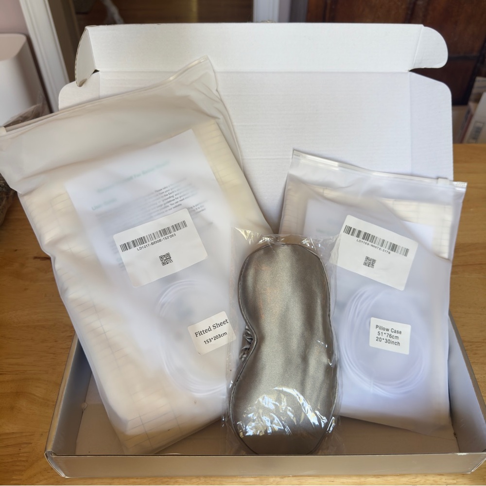 LiveGrounded Earthing Sheet 95% Organic Cotton 5% Silver‎ Fitted QUEEN 18"